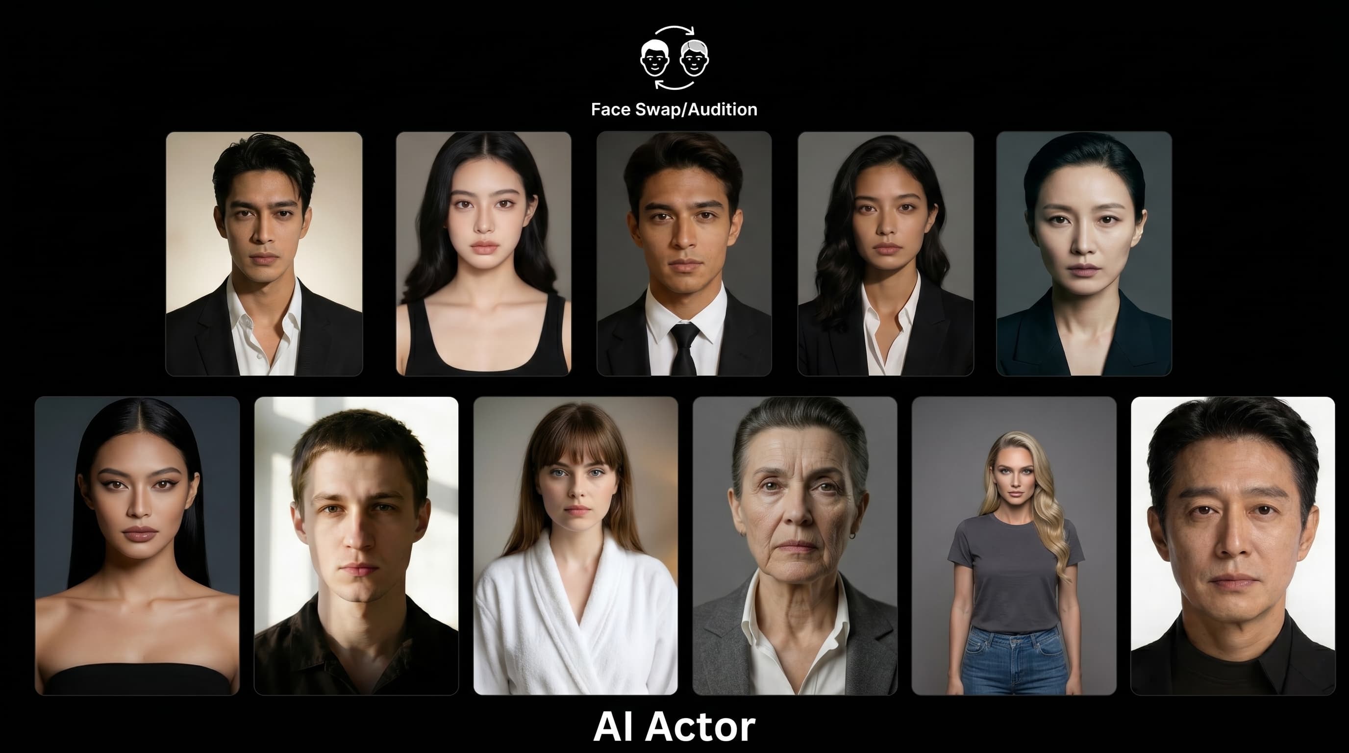 Digital Cast + Face Swap